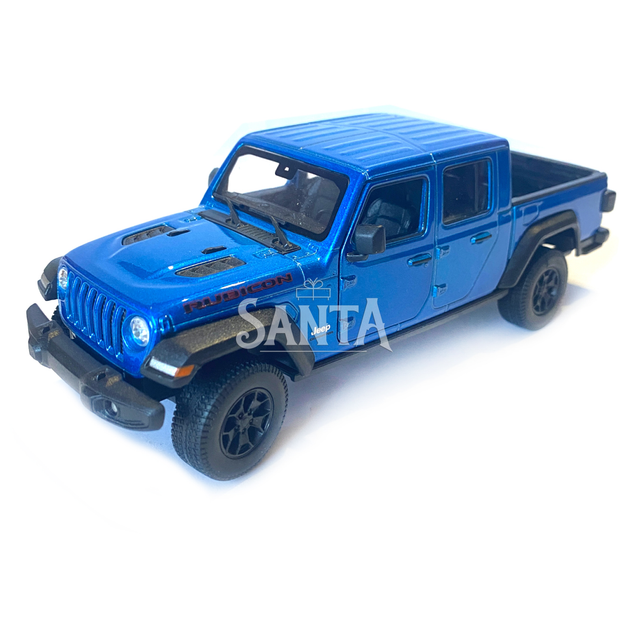 Игрушечная машинка металлическая WELLY 1:27, 2007 JEEP GLADIATOR, синий, 19.5*6.5*6.5 см (24103W) - изображение 2