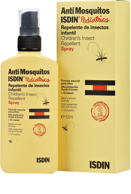 Spray Isdin Pediatric Insect Repellent 100 ml (8470001748331) - obraz 1