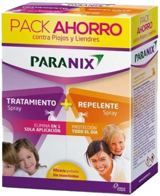 Spray Perrigo Paranix Duo Pack Protec 100 ml (84700017157600) - obraz 1