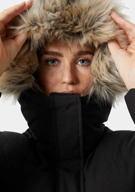 Парка HELLY HANSEN W BLOSSOM PUFFY PARKA L Чорний 53624990 - Фото 3 Парка HELLY HANSEN W BLOSSOM PUFFY PARKA L Чорний 53624990 - изображение 3