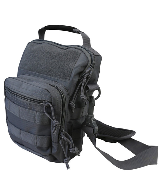 Сумка на плечі Kombat Hex-Stop Explorer Shoulder Bag сірий - зображення 1