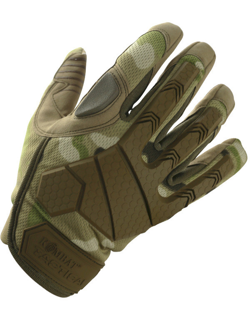 Перчатки тактичні Kombat Alpha Tactical Gloves XL, мультікам - зображення 1