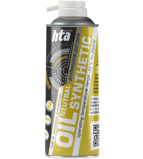 Масло-спрей синтетичне для зброї HTA Neutral Synthetic Oil 100мл - зображення 1