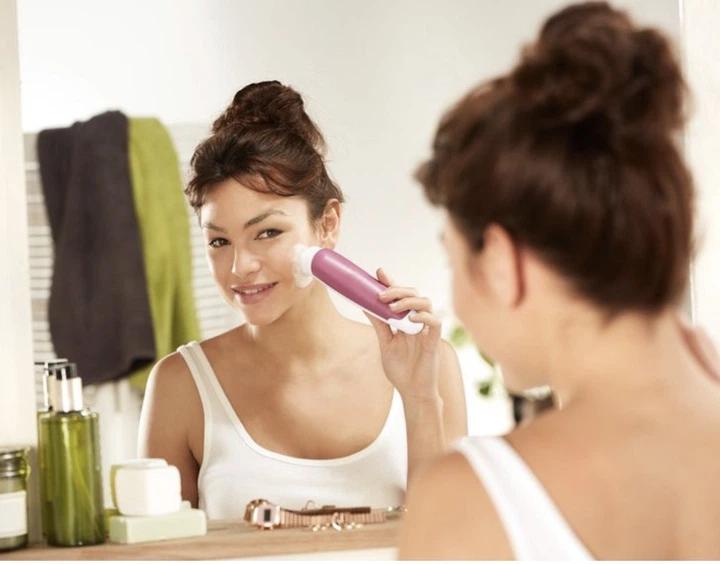 Набір для догляду за обличчям Sanitas 3 в 1 SFC 40 - зображення 2