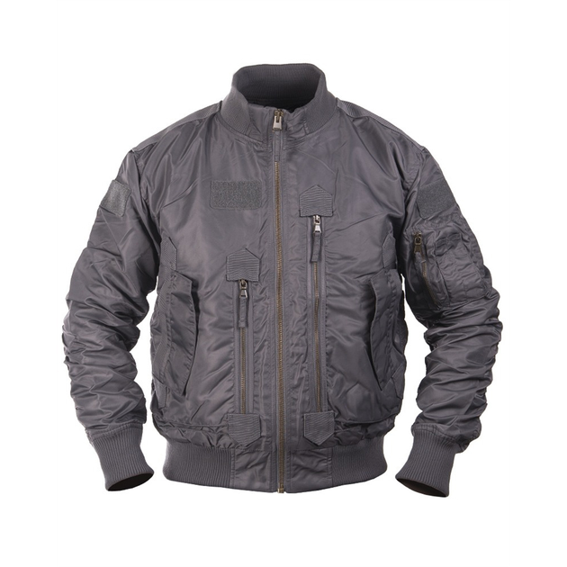 Куртка демісезонна Sturm Mil-Tec US Tactical Flight Jacket Urban grey 3XL (10404608) - изображение 1