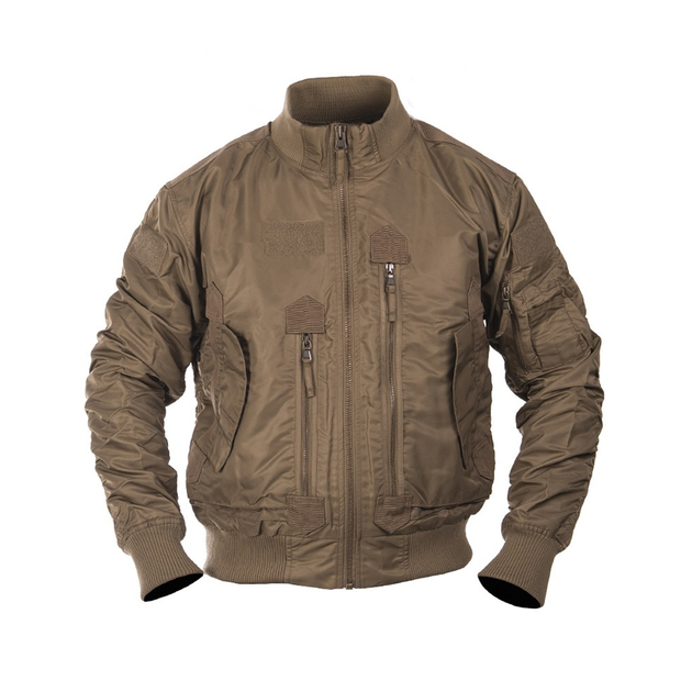 Куртка демісезонна Sturm Mil-Tec US Tactical Flight Jacket Dark Coyote L (10404619) - изображение 1