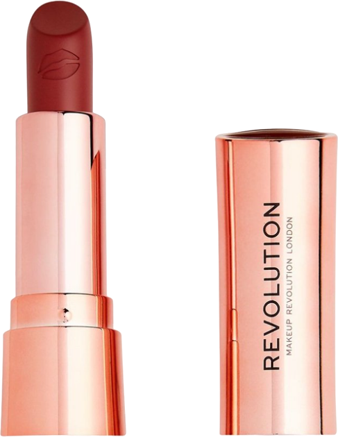 Szminka Revolution Make Up Satin Kiss Lipstick Chauffeur 3.50g ( (5057566177054) - obraz 1