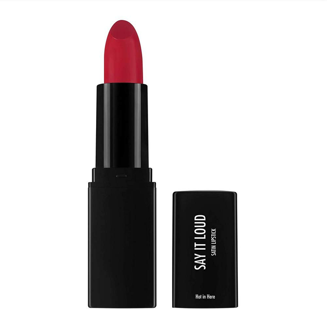 Szminka Sleek Say It Loud Satin Lipstick Hot In Here 4g (5029724162028) - obraz 1