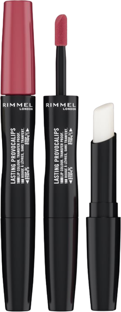 Помада Rimmel London Lasting Provocalips Double Ended Long-Lasting Shade 210 Pinkcase of Emergency 3.5 г (3616302737796) - зображення 1