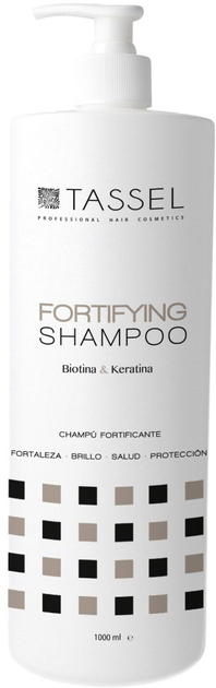 Szampon wzmacniający Tassel Fortifying Shampoo Biotina & Keratina 1000 ml (8423029033996) - obraz 1