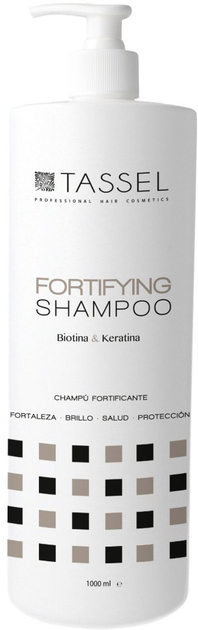 Szampon wzmacniający Tassel Fortifying Shampoo Biotina & Keratina 1000 ml (8423029033996) - obraz 1