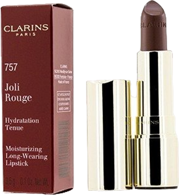 Szminka Clarins Joli Rouge 757 Nude Brick 3.5 g (3380810191455) - obraz 1