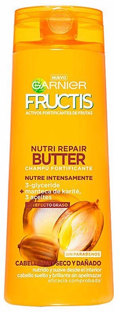 Szampon do odżywiania włosów Garnier Fructis Nutri Repair 3 Butter Shampoo 300 ml (3600540466051) - obraz 1