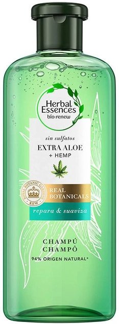 Відновлювальний шампунь Herbal Essences Bio: Renew Extra Aloe & Hemp Shampoo 380 мл (8001841500676) - зображення 1