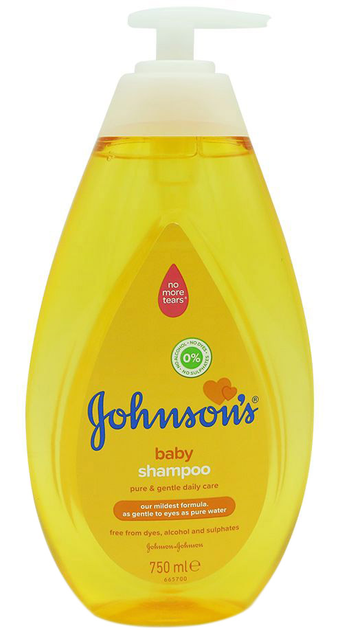 Шампунь для дітей Johnson's Baby Shampoo 750 мл (3574669907927) - зображення 1