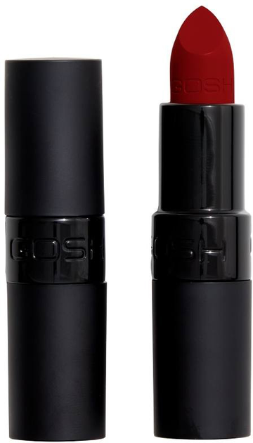 Матова помада Gosh Velvet Touch Lipstick 024 Matt The Red 4 г (5711914122027) - зображення 1