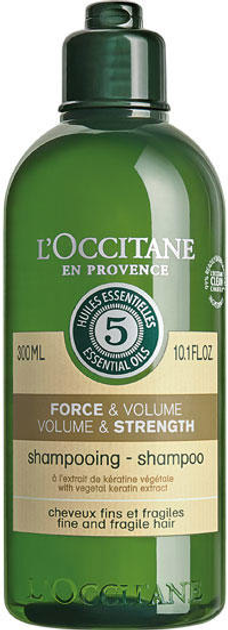 Szampon zwiększający objętość L'Occitane en Provence Shampoo Volume & Strength 300 ml (3253581717318) - obraz 1