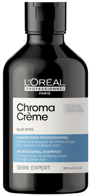 Шампунь для очищення волосся та від пожовтіння L'Oreal Paris Chroma Creme Blue Dyes Professional Shampoo 500 мл (3474637044909) - зображення 1
