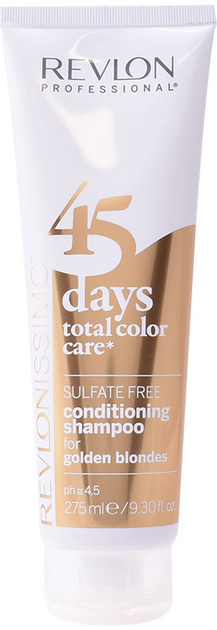 Szampon do ochrony włosów Revlon Professional Revlonissimo 45 Days Conditioning Shampoo Golden Blondes 275 ml (8432225091471) - obraz 1