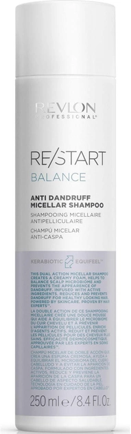 Szampon od łupieżu Revlon Professional Re-Start Balance Anti Dandruff Micellar Shampoo 250 ml (8432225114446) - obraz 1