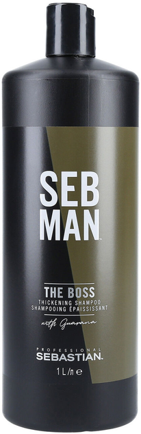 Szampon zwiększający objętość cienkich włosów Sebastian Professional Sebman The Boss Thickening Shampoo 1000 ml (3614228816410) - obraz 1