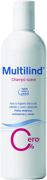 Szampon Multilind Mild Hypoallergenic Shampoo 400 ml (8470001688866) - obraz 1