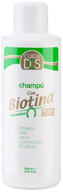 Шампунь для волосся Valquer Shampoo With Biotin 1000 мл (8420212001121) - зображення 1