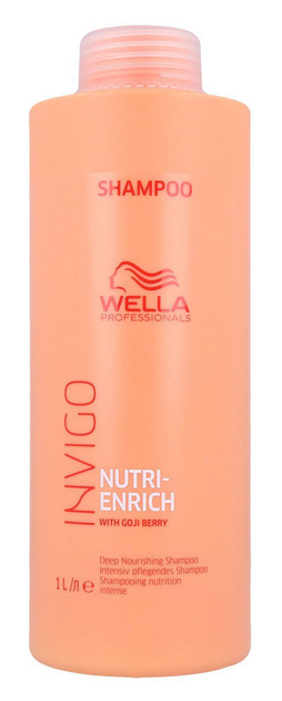 Шампунь для зволоження волосся Wella Professionals Invigo Nutri-Enrich Shampoo 1000 мл (4064666043692) - зображення 1
