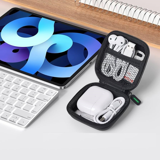 Чехол UGREEN LP128 Earphone Carrying Case Gray – фото, отзывы ...