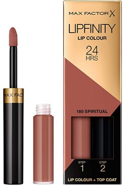 Błyszcząca szminka Max Factor Lipfinity Lip Colour Long-lasting Lipstick with Balm Shade 108 Frivolous 4.2g (86100013812) - obraz 2