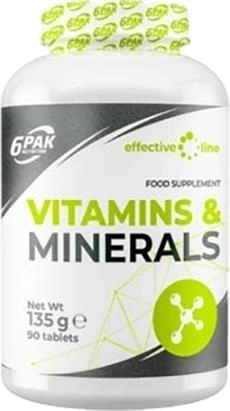 Комплекс вітамінів і мінералів 6PAK Nutrition 90 таблеток (5902811809177) - зображення 1