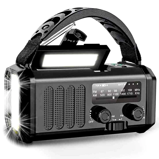 Портативный радиоприёмник Fimilo Solar XSY330 |FM Радио, Фонарь ...