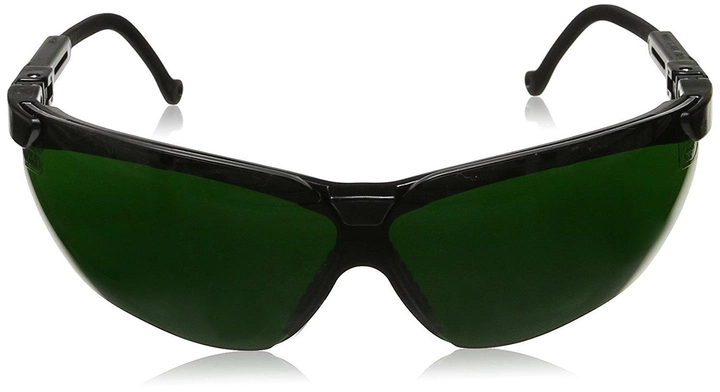 Тактические защитные очки Uvex Genesis S3208 Shade 5.0 Темно-зеленые (12625) - изображение 2