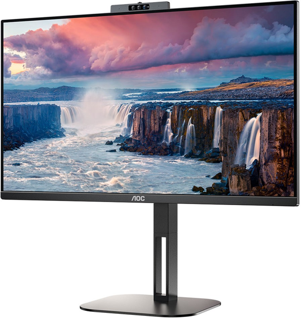 Монітор 23.8" AOC 24V5CW/BK Black - зображення 3