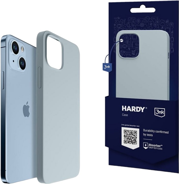 Etui plecki 3MK Hardy Case z MagSafe do Apple iPhone 15 Royal blue (5903108530965) - obraz 2