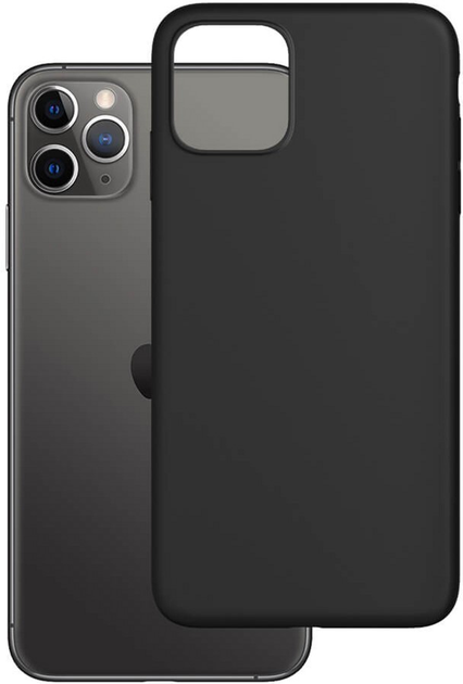 Etui plecki 3MK Matt Case do Apple iPhone 11 Pro Black (5903108231985) - obraz 2
