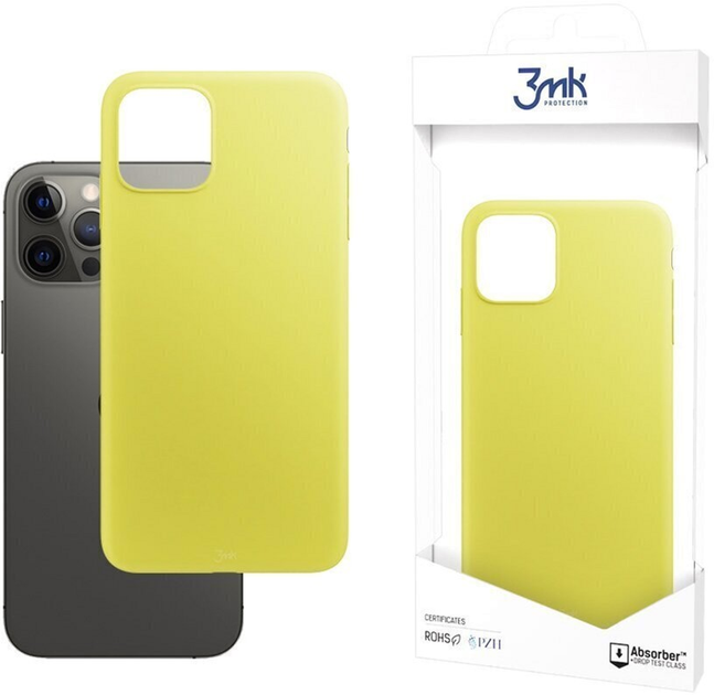 Etui plecki 3MK Matt Case do Apple iPhone 12 Pro Max Lime (5903108368971) - obraz 2