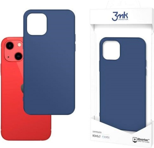 Панель 3MK Matt Case для Apple iPhone 13 mini Чорниця (5903108428958) - зображення 1