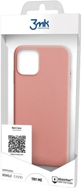 Панель 3MK Matt Case для Apple iPhone 14 Plus Лічі (5903108476638) - зображення 1