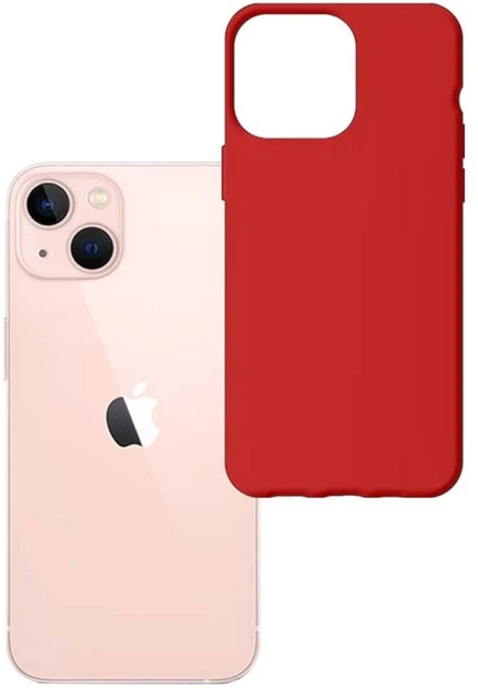 Панель 3MK Matt Case для Apple iPhone 14 Plus Полуниця (5903108476645) - зображення 4
