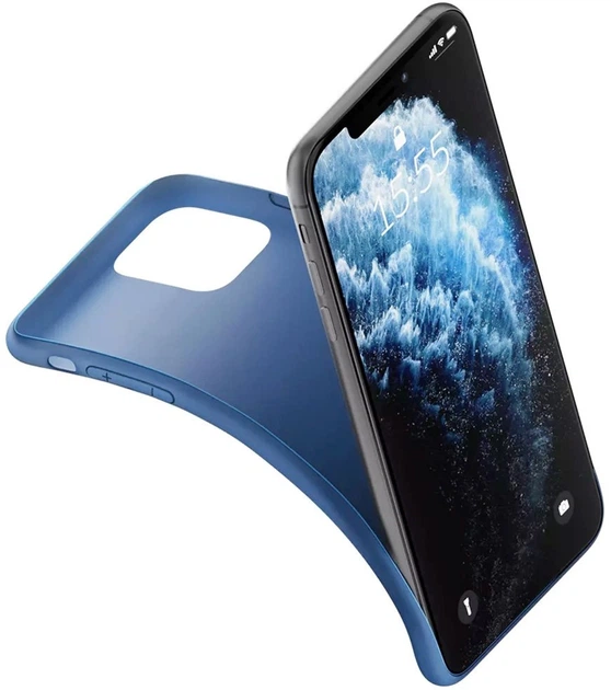 Панель 3MK Matt Case для Apple iPhone 14 Pro Чорниця (5903108476744) - зображення 5