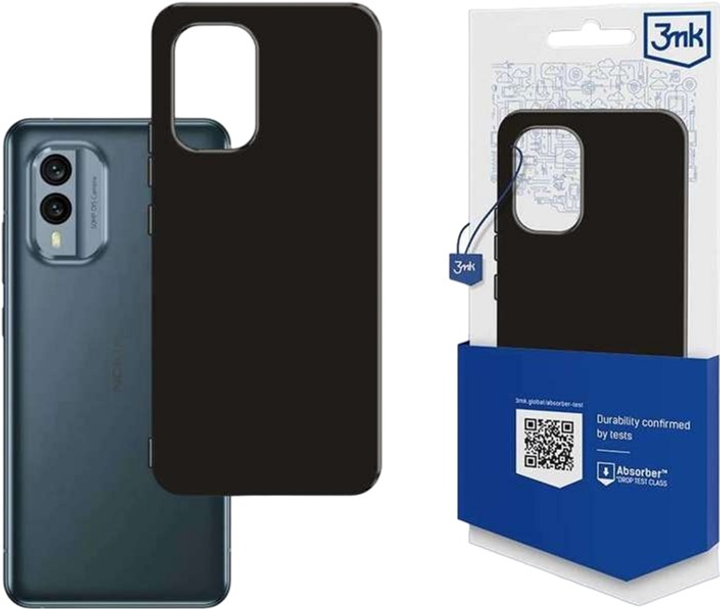 Панель 3MK Matt Case для Nokia X30 Чорний (5903108515405) - зображення 1