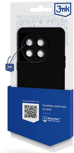 Etui plecki 3MK Matt Case do OnePlus 11 5G Black (5903108515290) - obraz 1