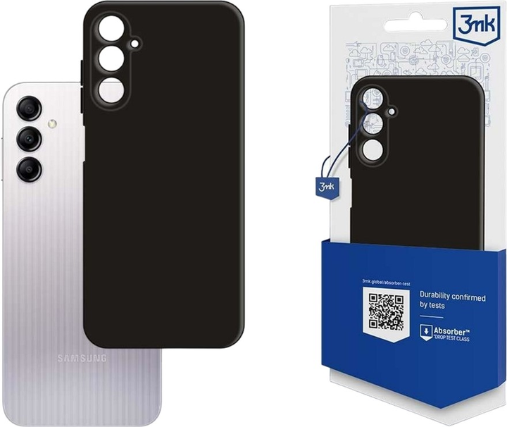 Панель 3MK Matt Case для Samsung Galaxy A14 4G/A14 5G Чорний (5903108518123) - зображення 1