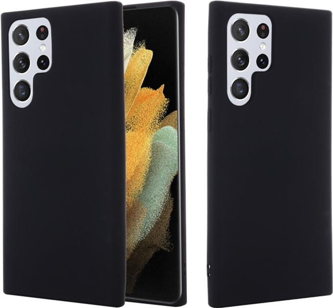 Панель 3MK Matt Case для Samsung Galaxy S22 Ultra Чорний (5903108445085) - зображення 2