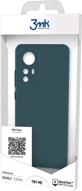 Etui plecki 3MK Matt Case do Xiaomi 12/12X Lovag (5903108468763) - obraz 2