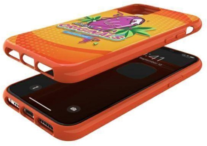 Etui plecki Adidas Moulded Case Bodega do Apple iPhone 11 Pro Orange (8718846071079) - obraz 2