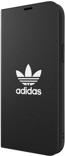 Etui z klapką Adidas OR Booklet Case Basic do Apple iPhone 12 Pro Max White-black (8718846083577) - obraz 1