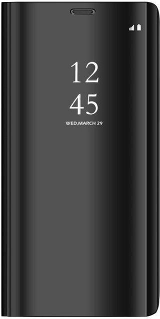 Etui z klapką Anomaly Clear View do Samsung Galaxy S21 Ultra Black (5903919064321) - obraz 1