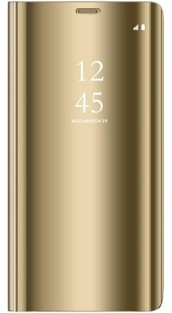 Etui z klapką Anomaly Clear View do Samsung Galaxy S22 Plus Gold (5904422913410) - obraz 1